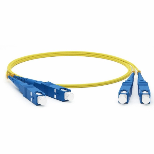 картинка Патч-корд оптический соединительный (SM),  9/125 (OS2), SC/UPC-SC/UPC, (Duplex), LSZH,  1м от магазина Сантехстрой