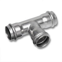 картинка Тройник 54x42x54 ВПр, 9130 от магазина Сантехстрой