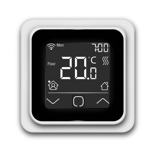 картинка Терморегулятор PRIMOCLIMA для теплого пола Intelligent, белый от магазина Сантехстрой