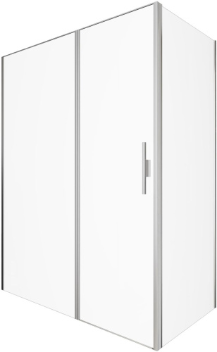 картинка Душевой уголок Allen Brau Priority 160x90 3.31038.BA + 3.31044.BA серебро браш от магазина Сантехстрой