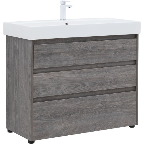 картинка Тумба под раковину Aquanet 302479 Серая от магазина Сантехстрой