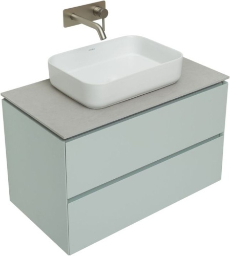 картинка Тумба под раковину Allen Brau 1.21001.pwm Зеленая от магазина Сантехстрой