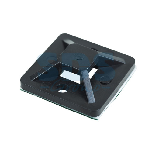 картинка Площадка самоклеящаяся REXANT 25х25 мм,  черная,  упаковка 10 шт. от магазина Сантехстрой