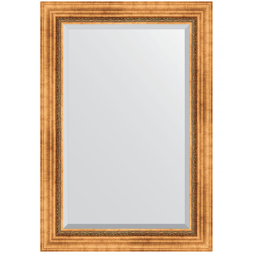 картинка Зеркало Evoform Exclusive 96х66 BY 3438 с фацетом в багетной раме - Римское золото 88 мм от магазина Сантехстрой