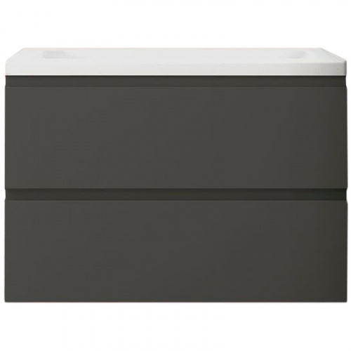 картинка Тумба под раковину Art&Max am-bianchi-750-2c-so-gm Серая от магазина Сантехстрой