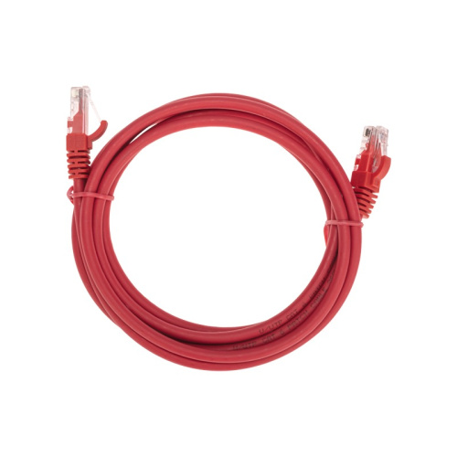 картинка Патч-корд U/UTP CAT 6, RJ45-RJ45, 26AWG, LSZH,  красный,  2м REXANT от магазина Сантехстрой