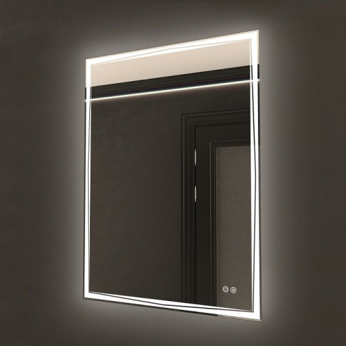 картинка Зеркало с подсветкой и подогревом "Firenze 600x800" AM-Fir-600-800-DS-F-H от магазина Сантехстрой