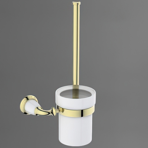 картинка Ершик для унитаза Art&Max Bianchi AM-E-2608 Золото от магазина Сантехстрой
