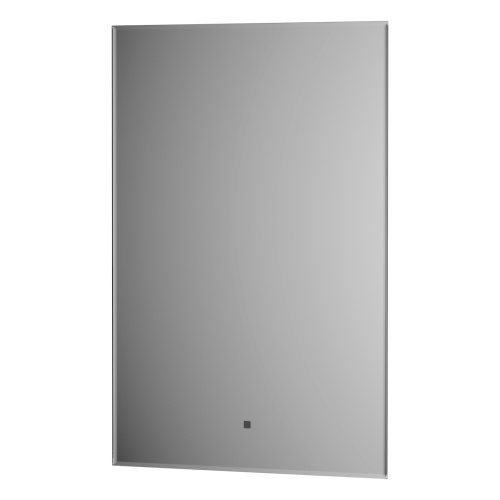 картинка Зеркало с фацетом и LED-подсветкой настенное GLOW DEFESTO 40x60 см, DF 2502R от магазина Сантехстрой