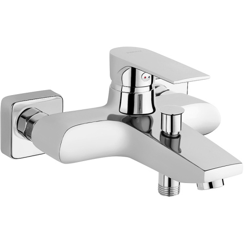 изображение смеситель для ванны ferro algeo square baq1 хром