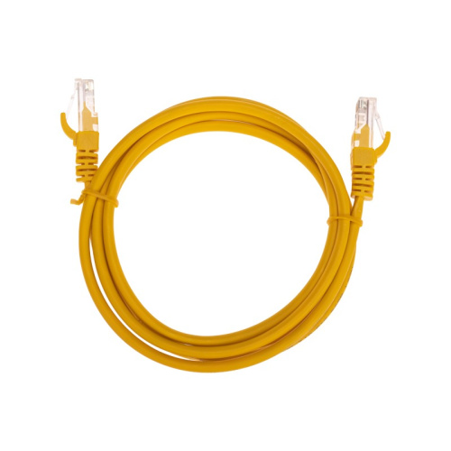 картинка Патч-корд U/UTP,  CAT 5e,  RJ45-RJ45, 26AWG, LSZH,  желтый,  1,5м REXANT от магазина Сантехстрой
