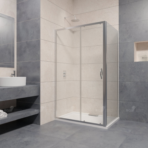 картинка Душевой уголок RGW 35087628-21 Прозрачная 905x1425 от магазина Сантехстрой