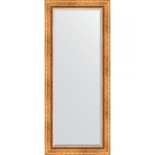картинка Зеркало Evoform Exclusive 156х66 BY 3568 с фацетом в багетной раме - Римское золото 88 мм от магазина Сантехстрой