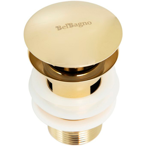 картинка Донный клапан BelBagno BB-SAT-ORO Сlick-Сlack Золото от магазина Сантехстрой