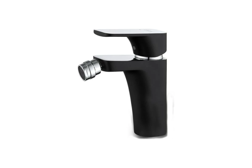 картинка смеситель для биде d&k durer bayern black (da1252205) чёрная тефлоновая поверхность