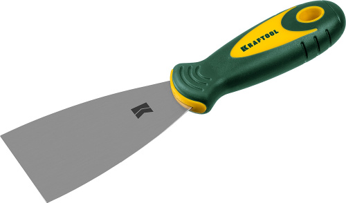 картинка Шпательная лопатка KRAFTOOL с 2-компонент ручк, профилиров нержав полотно, 65мм от магазина Сантехстрой