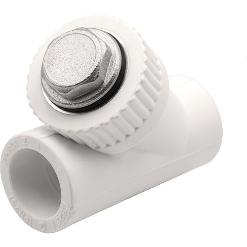 картинка Фильтр косой THERMOLIGHT PP-R 25 белый (10/70) от магазина Сантехстрой