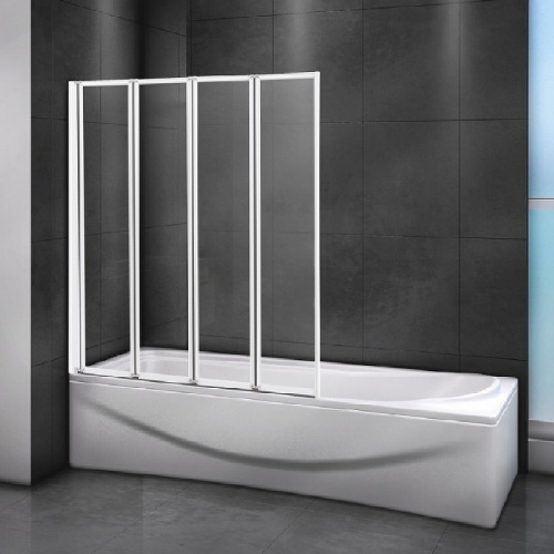 картинка Шторка для ванны Cezares Relax V-4-90/140-C-Bi от магазина Сантехстрой