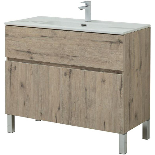 картинка Тумба под раковину Aquanet 277557 Коричневая от магазина Сантехстрой