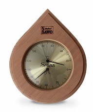 картинка Термогигрометр SAWO 251-THD капля, кедр от магазина Сантехстрой