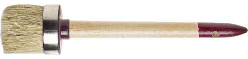 картинка Кисть круглая ЗУБР ″УНИВЕРСАЛ - МАСТЕР″, светлая щетина, деревянная ручка, №18, 60мм от магазина Сантехстрой