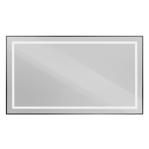 картинка Зеркало BelBagno SPC-KRAFT-1400-800-SENS-NERO от магазина Сантехстрой