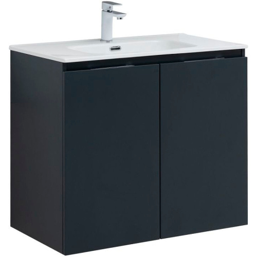 картинка Тумба под раковину Aquanet 277527 Серая от магазина Сантехстрой