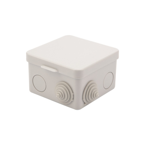 картинка Коробка распределительная наружного монтажа с откидной крышкой 80х80х50 мм,  IP54 REXANT от магазина Сантехстрой