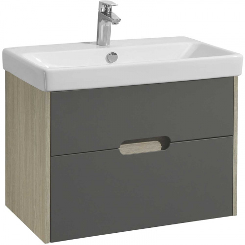 картинка Тумба под раковину AQUATON (Акватон) 1a254301olug0 Серая от магазина Сантехстрой