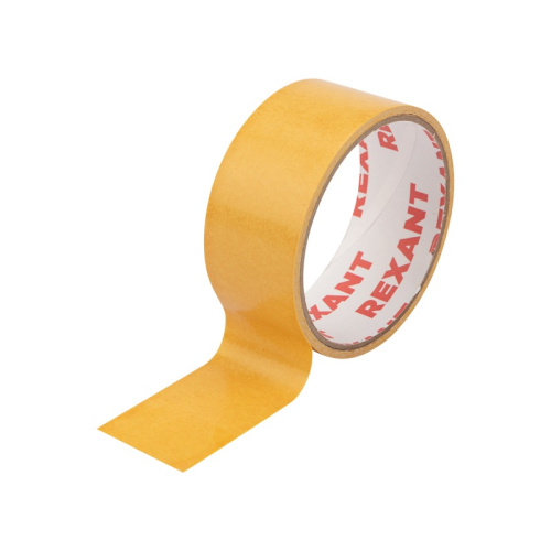 картинка Двухсторонний скотч REXANT,  полипропиленовая основа,  38 мм,  ролик 5 м от магазина Сантехстрой
