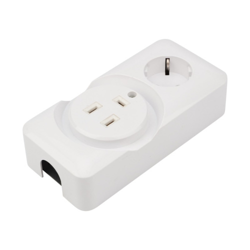 картинка Розетка РШ/Евро двойная для электрической плиты 32 А/16 A,  250 В,  2Р+РЕ (ОУ) белая REXANT от магазина Сантехстрой