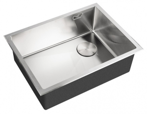 картинка Кухонная мойка из нержавейки ZORG LUX 5844 INOX с накладкой от магазина Сантехстрой
