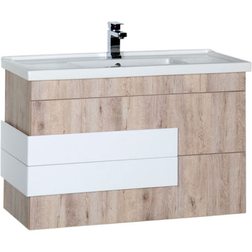 картинка Тумба под раковину Aquanet 183072 Коричневая от магазина Сантехстрой