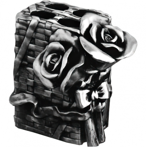 картинка Держатель зубных щеток Art&Max Rose AM-B-0091B-T Серебро от магазина Сантехстрой