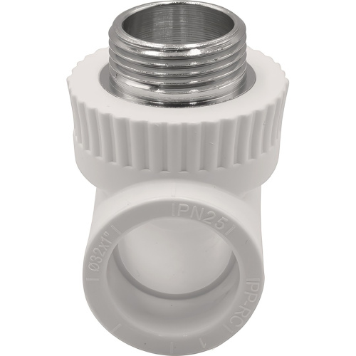 картинка Тройник THERMOLIGHT комбинированный PP-R НР 32х1х32 белый (10/50) от магазина Сантехстрой