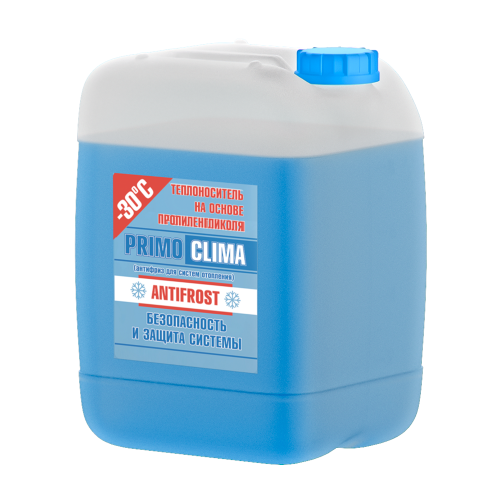 картинка Теплоноситель Primoclima Antifrost (Пропиленгликоль) -30C 10 кг канистра (цвет синий) от магазина Сантехстрой