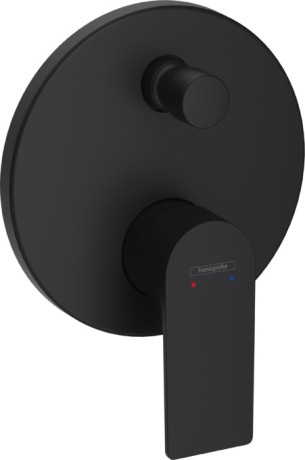 изображение смеситель для ванны hansgrohe 72469670 черный