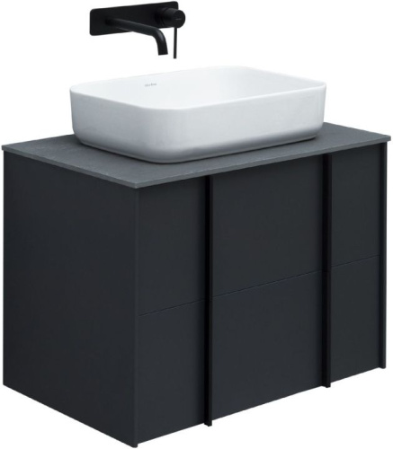 картинка Тумба под раковину Allen Brau 1.32004.am Черная от магазина Сантехстрой