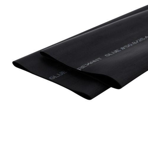 картинка Трубка термоусаживаемая СТТК (2:1) двустенная клеевая 50,8/25,4мм,  черная,  упаковка 2 шт.  по 1м REXANT от магазина Сантехстрой