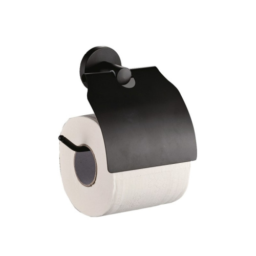 картинка Держатель для туалетной бумаги Haiba HB8703, черный от магазина Сантехстрой