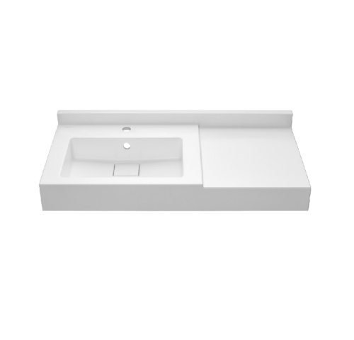 картинка Раковина - столешница AQUATON Сакура 1000, белая (1A71973KSK010) от магазина Сантехстрой