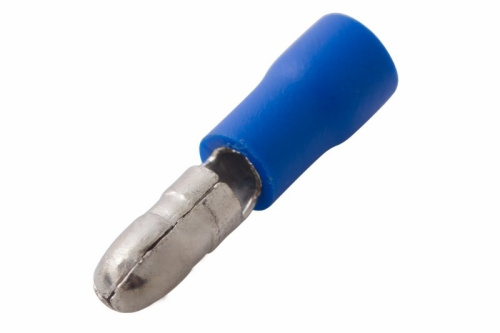 картинка Разъем штекерный изолированный штекер 4 мм 1.5-2.5 мм² (РШи-п 2.5-4/РШИп 2-5-4) синий REXANT от магазина Сантехстрой