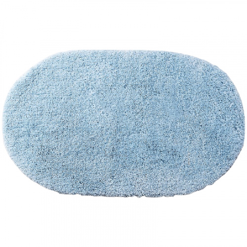 картинка Коврик для ванной комнаты WasserKRAFT Dill 60х100 BM-3946 Голубой от магазина Сантехстрой