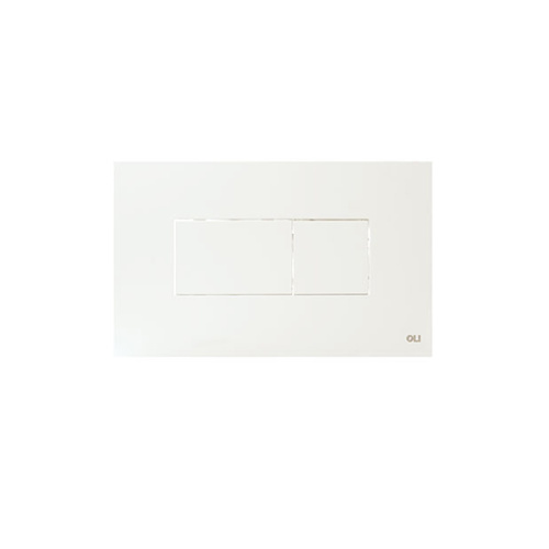 картинка Кнопка смыва Oli 23х7.3х14.6 для инсталляции, пластик, цвет Белый (CG27000018064) от магазина Сантехстрой