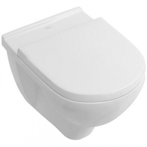 картинка Унитаз Villeroy&Boch O Novo 5660H101 подвесной с сиденьем Микролифт от магазина Сантехстрой
