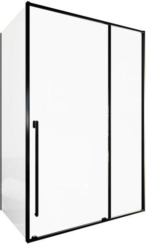 картинка Душевой уголок Allen Brau Fantasy 140x90 3.11008.31 + 3.11013.31 черный матовый от магазина Сантехстрой