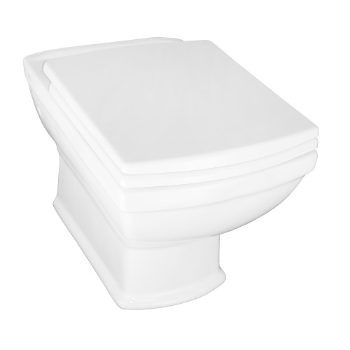 картинка Унитаз подвесной Creo Ceramique ORLEANS с сидением микролифт (OR1100+OR1001) от магазина Сантехстрой