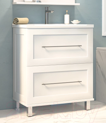 картинка Тумба с раковиной Misty п-мрт07080-011пр/mst-р-евв14080-д от магазина Сантехстрой