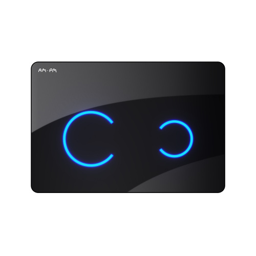 картинка I0450B38 Touchless Pro, клавиша для инсталляции сенсорная бесконтактная, стекло, черный от магазина Сантехстрой