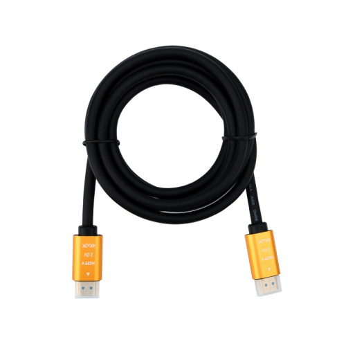 картинка Кабель HDMI - HDMI 2,0, 2м,  Gold REXANT от магазина Сантехстрой